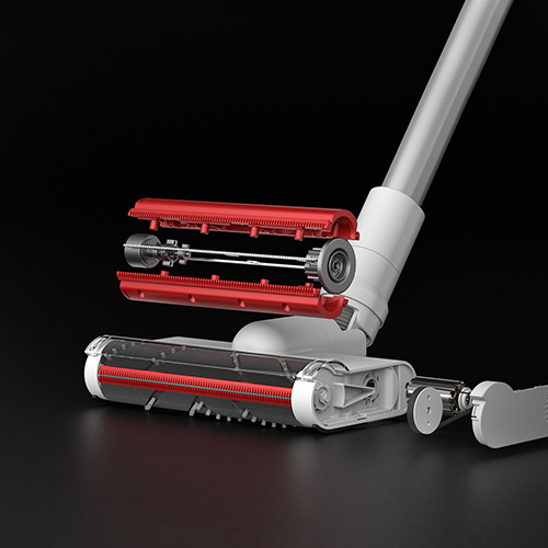 Shunzao Z11 Pro handheld wireless vacuum cleaner Gray